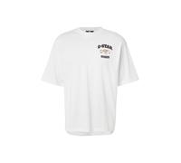 G-STAR T-Shirt moka / noir / blanc, Taille L