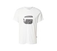 G-STAR T-Shirt noir / blanc, Taille M