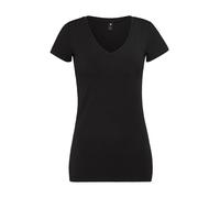 G-star Base Short Sleeve V Neck T-shirt Noir L Femme