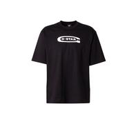 G-Star Homme Old skool logo boxy regular tee, Noir (dk black D26350-C336-6484), L