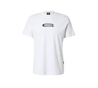G-STAR T-Shirt 'Old Skool' noir / blanc, Taille L