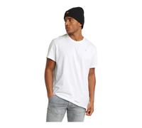 G-star - T-shirt Uni Manches Courtes - Homme - Tops - Blanc - Taille: 2XL