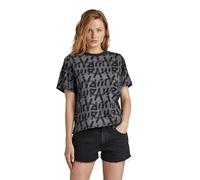 G-Star Top Calligraphy Allover Boxy Hauts Femme