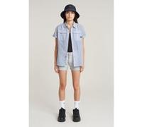 G-Star True Short Raw Edge Beached Faded Clifton Blue Taille: W28 | Shorts de Sport Outlet | Femme | Bleu