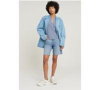 G-Star Viktoria Bermuda Short Raw Edge Sun Faded Blue Cape Taille: W26 | Shorts de Sport Outlet | Femme | Bleu