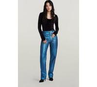 G-Star Viktoria High Straight Blue Taille: W29L32 | Jeans Outlet | Femme | Bleu