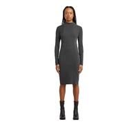 G-STAR 8721136008785 Robe Slim côtelée délavée pour Femme, Noir (DK Black GD D27164-e127-b564), XXS