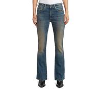 G-Star Women's 3301 Flare Jeans, Colour Blue, Size: Waist 28, Inseam 32