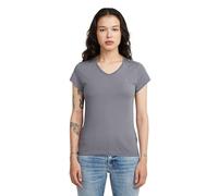 G-Star Women's Eyben Slim V-Neck Top 2.0, Size: M, Color Gray