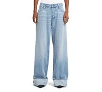 G-Star Women's Roxx Wide WMN, Colour Blue, Size: Waist 27, Inseam 34