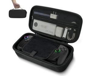 G-STORY Pochette Housse pour ROG XBOX ALLY X & ROG XBOX ALLY 7" 2025 Coque, Housse de Protection EVA , pochette de rangement avec poche pour batterie externe et câble, et compartiment pour accessoires