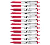 G.T. Luscombe Paper Mate INK Joy Lot de 12 stylos à bille à séchage rapide, sans bavure, prise en main en caoutchouc confortable, sans bavure, pour études bibliques, journal, stylo à bille, encre