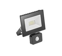 G-TECH Projecteur extérieur LED avec capteur de mouvement, 50 W, 3 500 lm, AC220-240 V, 50/60 Hz, PF> 0,9, IP65, 120°, 4000 K, noir