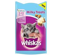 G?teries Whiskas Chaton 2-12 Mois Laiteuse 55G (Lot de 4)