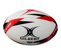 Gilbert G-TR300 Ballon d'entraînement de Rugby, Mixte, Rouge, 3