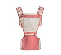 G-Tree 3 en 1 multifonction Hipseat Porte-bébé, ergonomique, Sac Momie, doublure en filet respirant, adapté à votre enfant de croissance (rose)