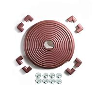 G-Tree Baby Proofing gardes Edge et coin Set, 6,5 pi couverture bord 16Corners Garde Bord meubles protecteurs d'angle Protection de coussin (Brown)