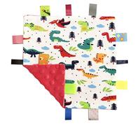 G-Tree Bébé Soft Touch Consolateur Couverture avec des étiquettes - Tag Consolateur/Confort Couverture de sécurité Grand Cadeau pour Tout-Petits Enfants Enfants