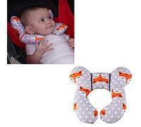 G-Tree bébé Voyage oreiller, cou Oreiller bébé Adapté pour voyager dans le bus, voiture, avion ou utiliser à la maison, la tête du nourrisson et du soutien du cou (Fox)