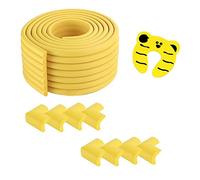 G-Tree Edge et coin Set gardes avec porte Stoper - Corners Protéger et pare-chocs bande, la sécurité des enfants Baby Proofing | Table de Sharp Edges Protector Edge Meubles (Jaune)
