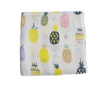 G-Tree organiques Muslin Swaddle Couvertures - Multipurpose pour Set recevant la couverture emmaillotage, soins infirmiers, Tummy Time, poussette Walks & More