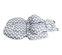G-Tree Tête et Corps Oreiller, poussette bébé coton Doublure tête avec support cervical pour bébé Siège d'auto et poussettes, Tapis siège de bébé Coussin Carseat