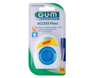 G.U.M Access Floss fil dentaire pour appareils dentaires et implants 50 pcs