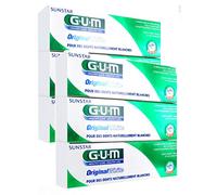 G.U.M Dentifrice Blancheur Original White - Lot de 6 Tubes de 75 mL