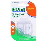 G.U.M Proxabrush Classic blister de brossettes interdentaires de rechange 0,9 mm (Interdental Brush) 8 pcs