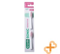 G. U. M. Sonic Sensitive Brosse à Dents Électrique Têtes de Rechange 2 Pièces
