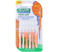 G.U.M Trav-Ler Brossettes Interdentaires 6 Pcs 0,9 Mm 6 Pcs