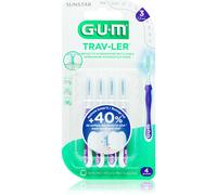 G.U.M Trav-Ler Interdental brossettes interdentaires 1,2 mm 4 pcs
