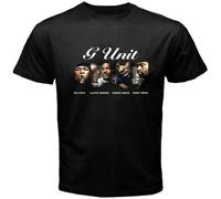 G-Unit East Coast Rappers 50 Cent Lloyd Banks Men's Black T-Shirt Black Manches Courtes(3X-Large)