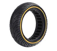 G.V.SHOP® 1 Pneu Solide 8,5x2.0 Pouces pour Trottinette Électrique Xiaomi M365,1S, Essential,Pro2,Gotrax gxl/XR,Roue Élastique,Anti Crevaison Increvable Solide 8,5 Pouces (Jaune 1pcs)