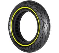 G.V.SHOP® 1 Roue Solide 10x2.5 Pouces 36MM pour Trottinette Electrique Scooter Plein Caoutchouc, XIAOMI, DUCATI, LEXGO, VIVOBIKE S2, Antidérapant, Pneu Solide (36MM, Fluo 1pcs)