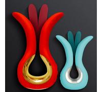 G-vibe - gvibe maxi vibrateur à deux embouts flexibles corail