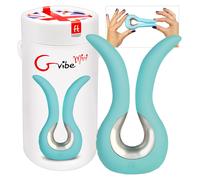 G-vibe Mini - mini vibromasseur USB - silicone - vert menthe