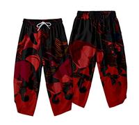 G00023-Pantalon kimono de style japonais pour homme - Cosplay traditionnel thaïlandais - Harajuku Streetwear vintage - Pantalon pour homme - Taille 6XL
