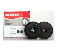 [G001NYSR] Kores ruban compatible, groupe 1, DIN DS, nylon, noir/rouge