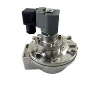 G1 1/2" vanne à membrane Pul Valves 45T haute performance angle droit(AC110V)