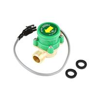 G1/2 "-1/2" Interrupteur de débit de pompe, 1 PCS HT-120 AC 220V 1A Interrupteur de capteur de débit de pompe à eau à filetage pour la pressurisation de l'eau du robinet domestique