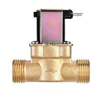 G1/2" DC 24V électrovanne normalement fermée en laiton pour le contrôle de l'eau