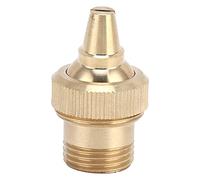 G1 / 2 DN15 Brass Fountain Nozzle | Adjustable Misting Spray for Ponds & Fountains | Atomizer with Male Thread, 30-215L / H Flow, Oxidation - Tolerant