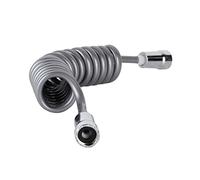 G1/2" Fil Flexible téléphone ligne Style tuyau de douche ressort for eau plomberie toilette Bidet pulvérisateur tuyau salle de bain accessoires