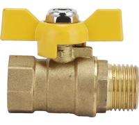 G1/2 Male Thread Ball Valve Thicken Fuel Gas Valve Pneumatics Plumbing Accessory