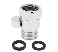 G1 / 2 Valve d'Arrêt de Douche, Contrôle de Débit avec Poignée à Levier, Laiton Résistant, Filetage Standard - Résistant à la Pression, Commande Facile, Usage Domestique Polyvale