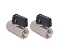 G1 / 2 Vanne en laiton Valve de billes durable 90 ° Rotation Facile Installation pour le système de plomberie