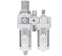 G1 / 2in Gas Purification Pressure Regulator | Water & Oil Separator with Adjustable Knob | Heavy - duty for Pneumatic Tools/Workshop | 0.1-0.85Mpa, 5μm Filtration