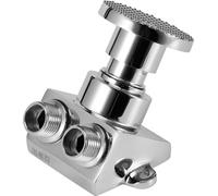 G1/2in Thread Copper Floor Foot Pedal Control Switch Valve Automatic Cold Water Tap Foot Pedal Valve