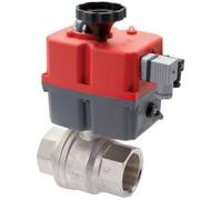 G1/4'' 24-240V AC/DC Valve à bille en laiton 2 voies à sécurité intégrée